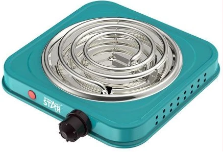 Winning star High Efficient Coiled Electric Cooking Hot Plate-Silver