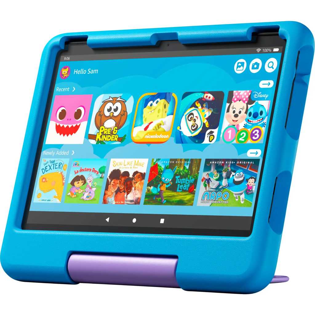 Amazon - Fire HD 10 Kids - 10.1" Tablet - 32GB with Wi-Fi - Blue