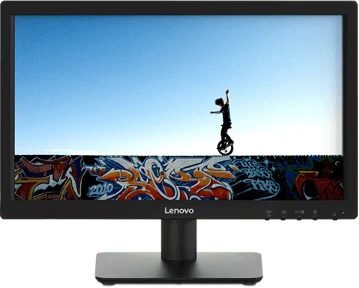 Lenovo D19-10 WLED Monitor (18.5-inch) - Black