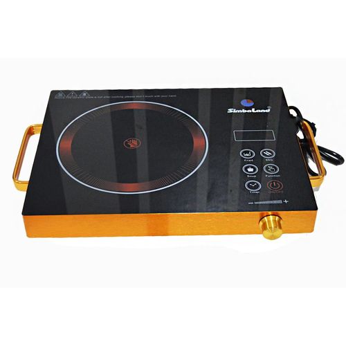 Simbaland Single Frosted Infrared Cooker - Black & Yellow(1 YR WRTY)