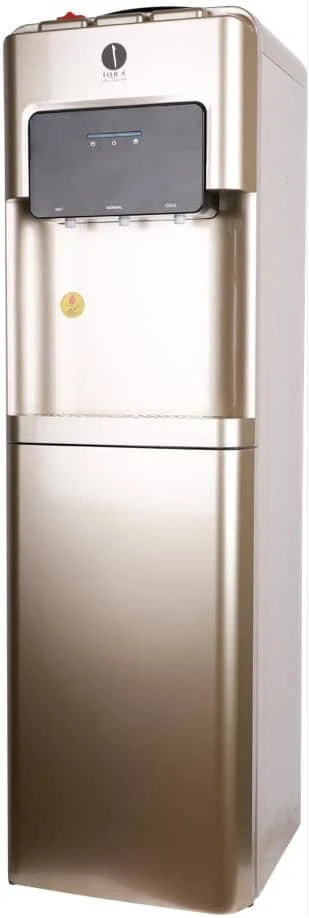 IQRA 3-Taps Water Dispenser IQ-WD516, Hot, Cold, Normal, Storage Cabinet, 220-240V~