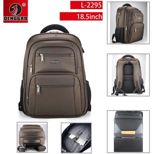 DENGGAO 18.5 Inch Durable Well-Partitioned Laptop Travel Bag Work School Backpack- Multicolor