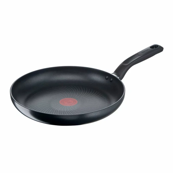 TEFAL 32cm Total Induction Frypan, Non-Stick Cookware Thermo-Signal, Titanium Partials, 100% Safe Frying Pan, Black, Aluminium, G1520844