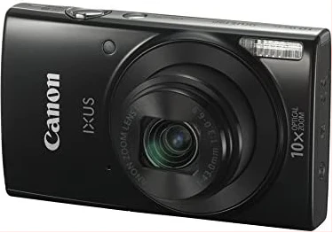 Canon IXUS 190 Black, 1794C001 Compact 20 MP Digital Camera