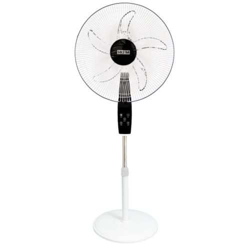 Solstar 18'' FSR1840ULWHSS Stand Fan With Remote - White