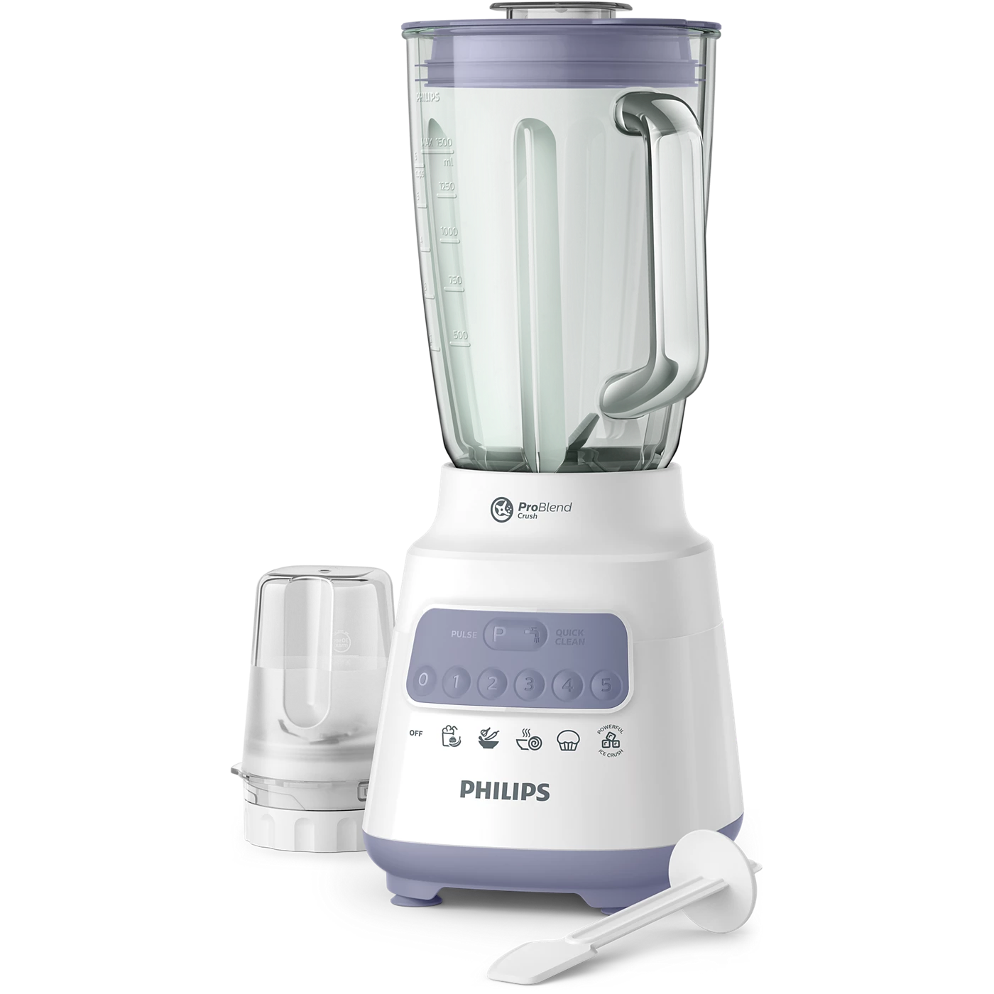 Philips Series 5000 Blender Core - 700W, 2L Capacity, ProBlend Crush Technology, 5 Speed and Pulse - HR2222/01