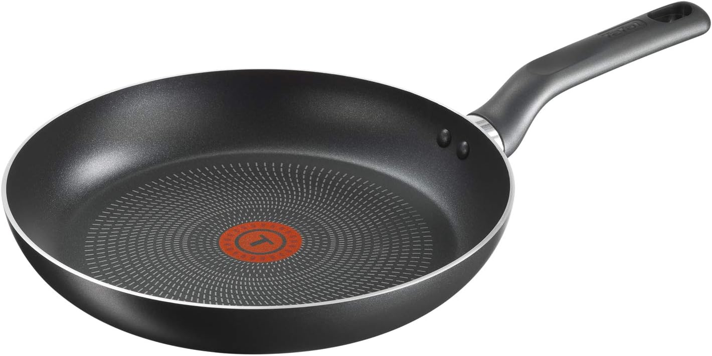 TEFAL 32 cm Frypan, G6 Super Cook,  Non-Stick Cookware, Thermo-Signal, Black-B4590884