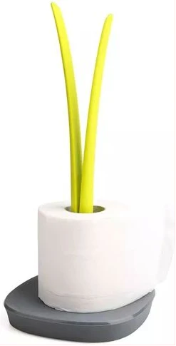 Sprout Decorative Toilet Paper, Tissue Towel Holder, Stand Organizer -Green