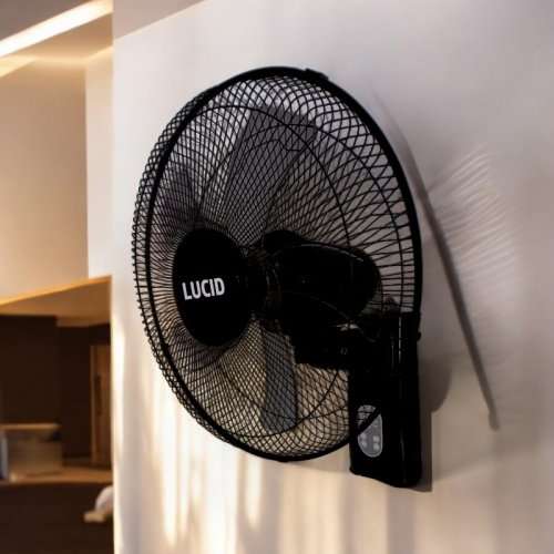 Lucid Wall Fan with Remote 16" 5blades