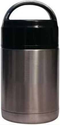 Always 800ml Vacuum Insulated Thermo Food Flask, Lunch Box Storage Warmer-Silver