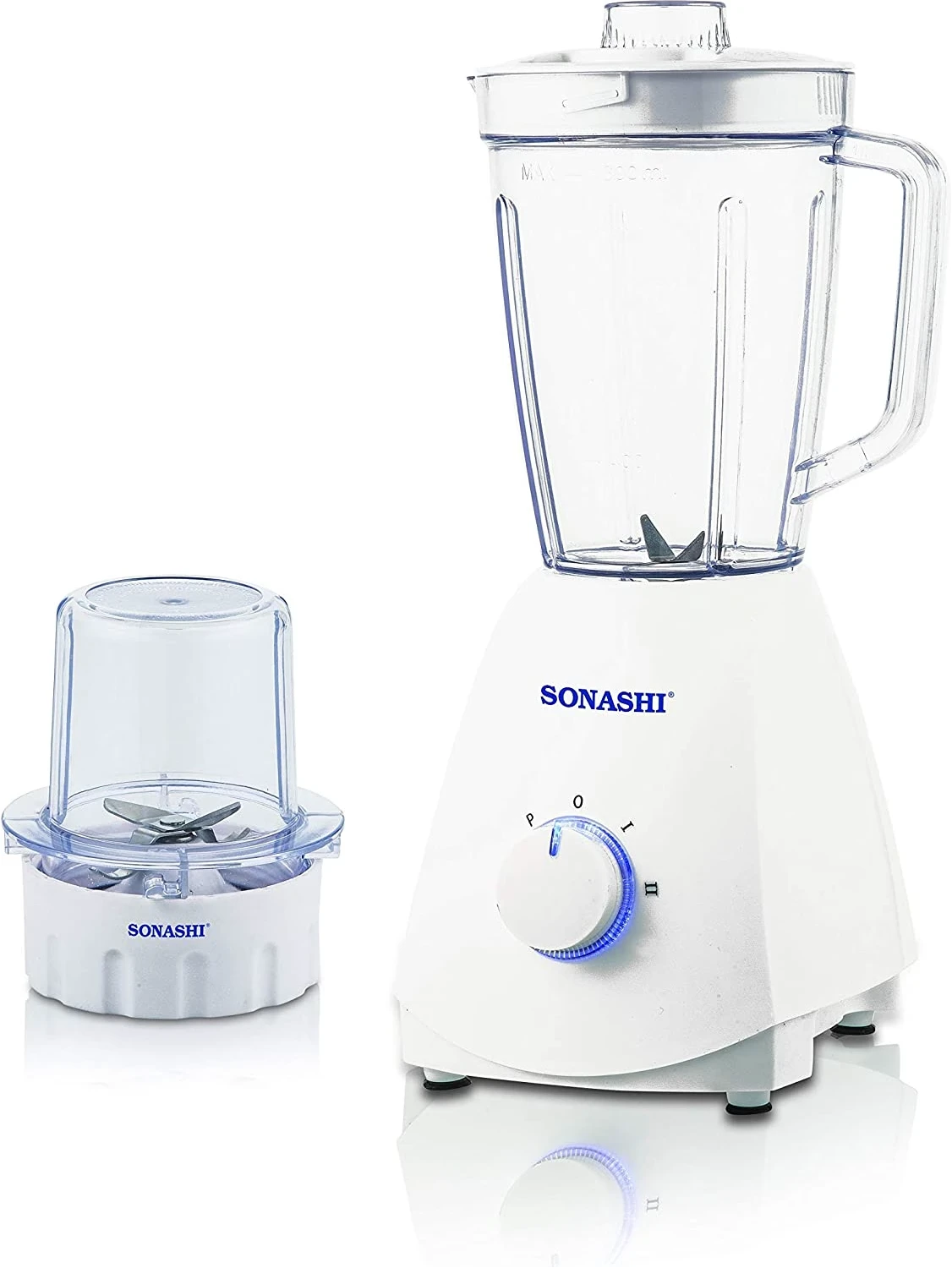 SONASHI 400W 2 IN 1 Blender, SB-161 - White