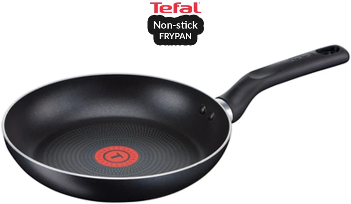Tefal Super Cook Non-stick Frypan 24cm – B1430414; Gas and Electric Frypan - Black