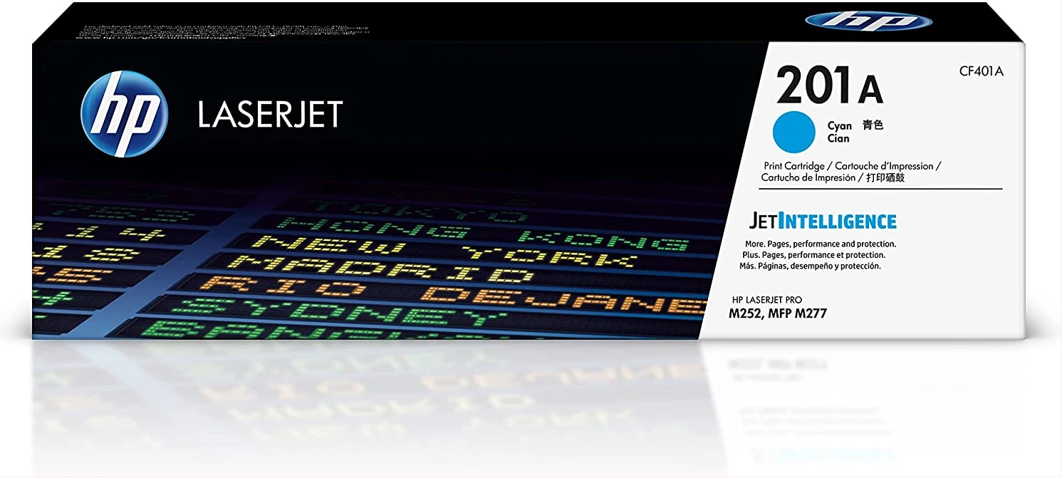 Original HP 201A Cyan Toner Cartridge