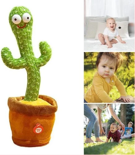 Educational Toy Style Electronic Dance Cactus Toy For kids