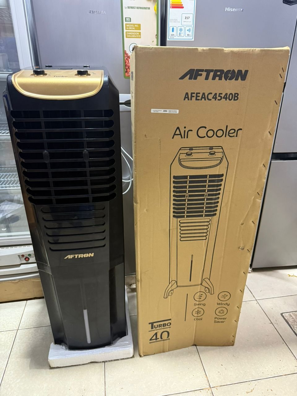 Aftron 40L Portable Air Cooler AFEAC4540B