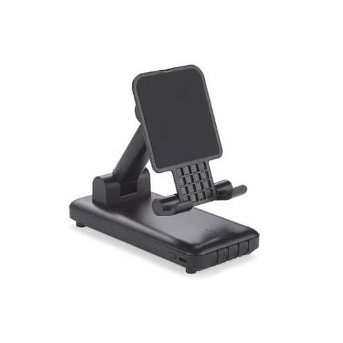 2 IN 1 Pivot Fast Phone Charging Power Bank 20000 MAh With Inbuilt Stand Holder And 4 Built-in Cables Output, LED Indicator, Compatible With All Tablets Laptops USB-Type C For Android Phone Charger