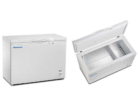 Panasonic 300 - Litres Chest Freezer With Lamp And Key Lock SCR-CH300H Deep Freezer - White