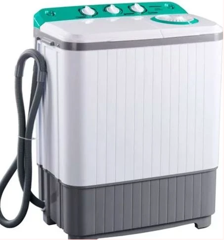 Hisense 7kg Twin Tub Washing Machine WSBE701; Semi-automatic Washing Machine (Wash & Dry) - White (2YR WRTY)