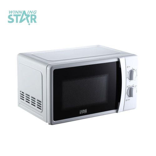Winning star 20L Micorowave Oven with Mechnical 30 Min Timer Control Countertop Microwave Oven With Grill - White