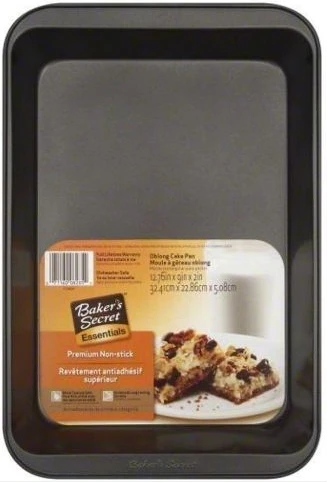 Non-Stick Bakeware Medium Cookie Pan Sheet, Black.