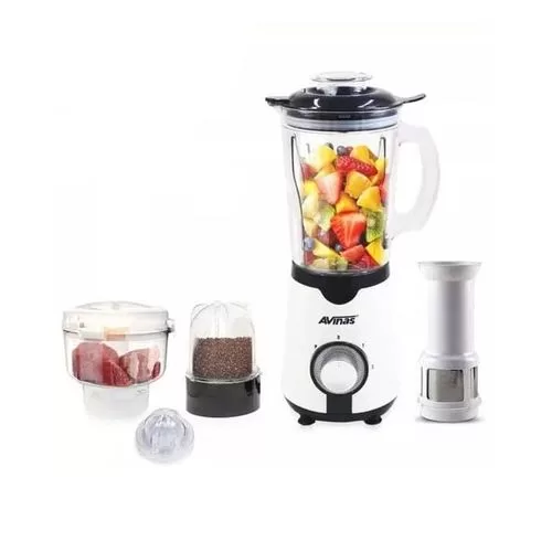 AVINAS Multi-function 5 IN 1 Electric Blender Fruit Mixer Powerful Hand Held For Fruits, Meat and Vegetables- Muticolor