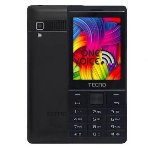 Tecno T528 Display 2.8" Screen 16MB ROM + 8MB RAM Dual SIM Phone-Black