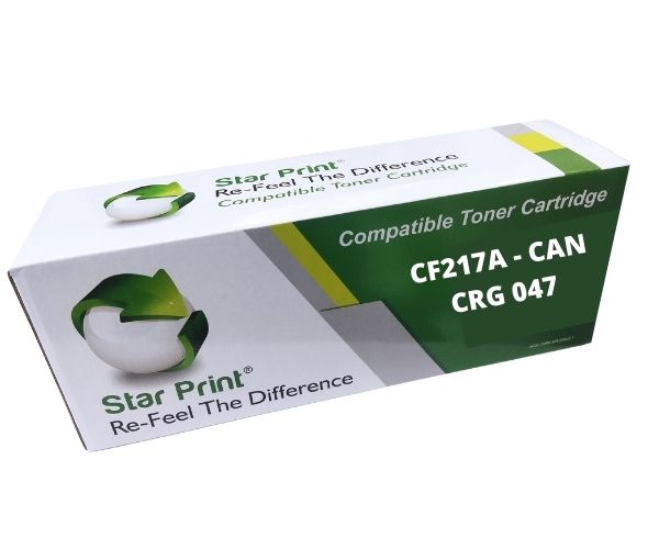 Star Print CF217A – CAN CRG 047 Universal Compatible Toner cartridge for HP LaserJet Pro M102 M102a M130 M130a M130fn M130fw M130nw