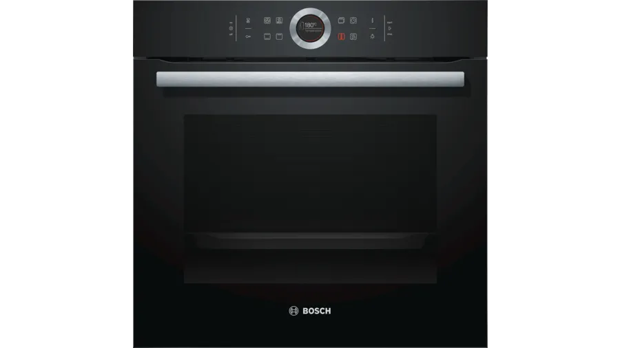 Bosch 71 Litre Serie 8 HBG634BB1B Built-In Oven A+ Energy Electric Oven - Black