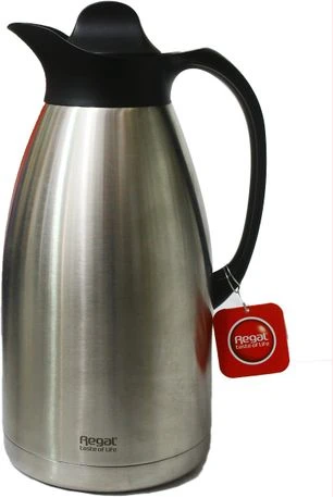 Regal 3L Stainless Steel Tea Coffee Vacuum Flask Bottle - Silver