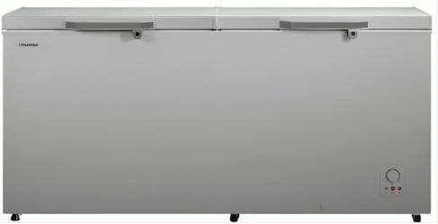 Hisense 660 - Litre (Net 500L) Premium Double Door Chest Freezer FC-66DT4SA - White (3YRs WRTY)