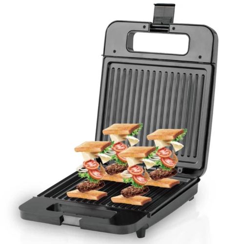 RAF Household Non Stick Coating Plate Electric Breakfast Bread Toaster Sandwich Make