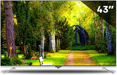 Skyworth 43 Inch Smart Google TV; Frameless Android Full HD LED TV, HDMI, USB, With Inbuilt Free To Air Decoder