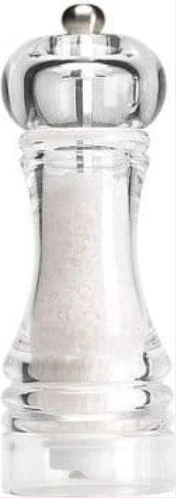 Capstan Clear Acrylic Pepper & Salt Mill Shaker