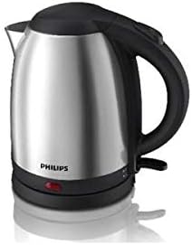 Philips 1.5 Litre Electric Kettle HD9306, 1800W Stainless Steel With Cord Winder, One-touch Spring Lid