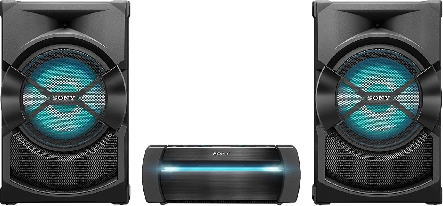 Sony SHAKE-X30D Three Box High Power Audio System, Party Speaker with Lighting