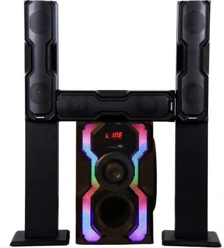 Global Star Home Speaker System 3.1 Channel Hifi Enabled - Black