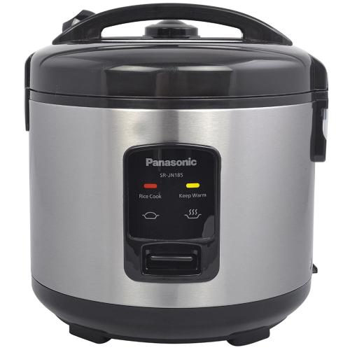 Panasonic 1.8L Rice Cooker SR-JP185 (Random Colours) Mechanical Jar, 12 Hours Of Warming Function, Detachable Inner Lid For Easy Clean-up, 5-Layer Non-stick Black Fluorine Inner Pan, More Durable & Ea