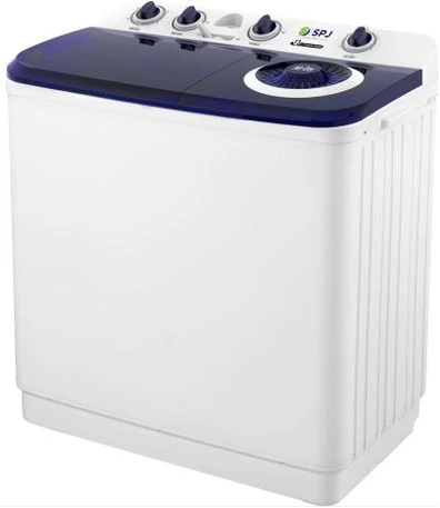 SPJ 13kg Twin Tub Washing Machine (Wash & Spin Dry) - White