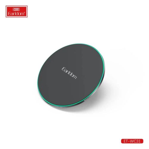 Earldom WC31 15W Aluminum Alloy Wireless Charging Pad Stand- Multicolor