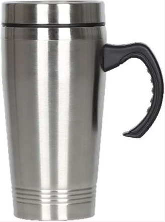 Regal TSB22-450 Double Wall Steel Travelling Mug 0.45L - Silver