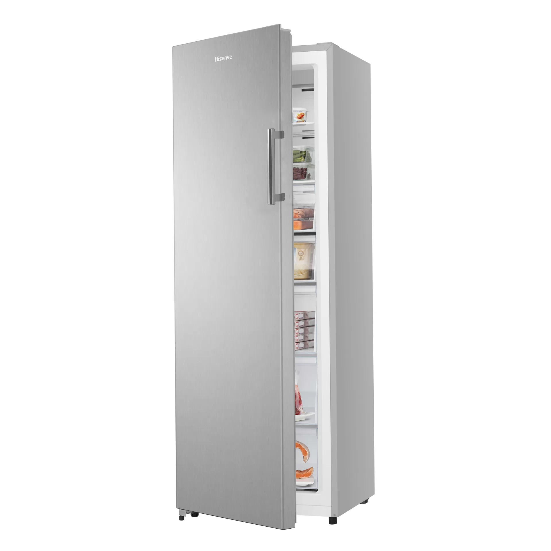 Hisense 310 liter Upright Freezer – RS-31FR, Multi-Air-Flow System Upright Freezer - Silver (3YRs WRTY)