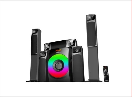 Globalstar Home Speaker System 5.1 Channel GS-861 Hifi Enabled - Black