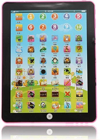 Kid Pad Learning English Educational Mini Tablet Toy Teach (Color may Vary)