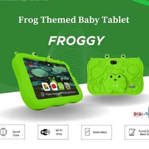 BEBE TAB Frog 4 Kids Android Learning Tablet - 7" Display, 4GB RAM, 128GB Storage, Wi-Fi Only