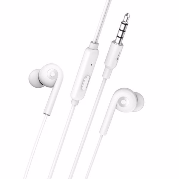 Oraimo OEP-E10 Strong Bass Earphones With Mic - White