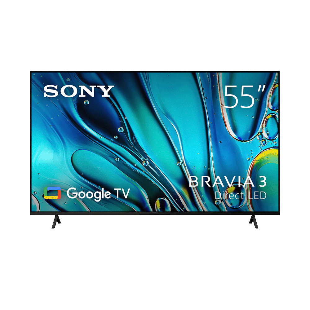 Sony 55 Inch Google TV, BRAVIA 3 LED 4K UHD Smart Google TV