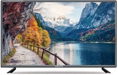 Globalstar 40 Inch Smart LED DVB-T2 TV - Black