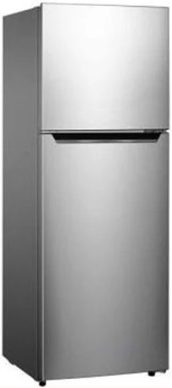 Hisense 295L Double Door Upper Mount Freezer Refrigerator - Silver