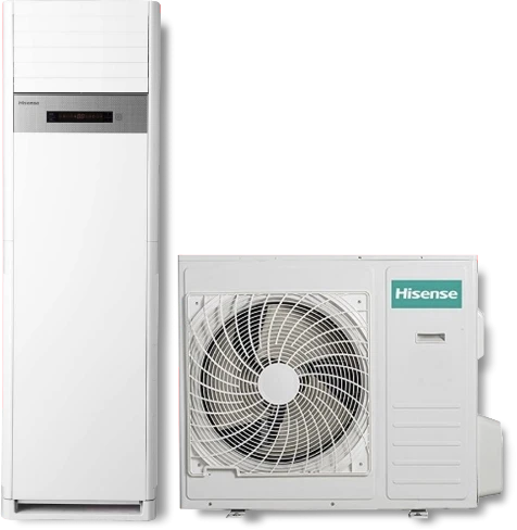 Hisense 36000 BTU Floor Standing Air Conditioner A/C AUF-36HTR4SDCPA - White (3YR WRTY)
