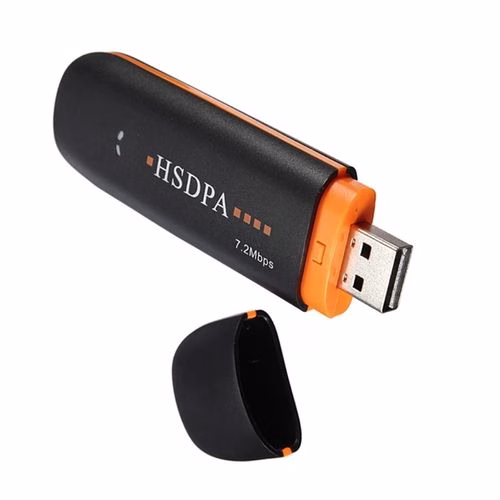 7.2Mbps 3G/4G Universal Modem For All GSM Networks - Black